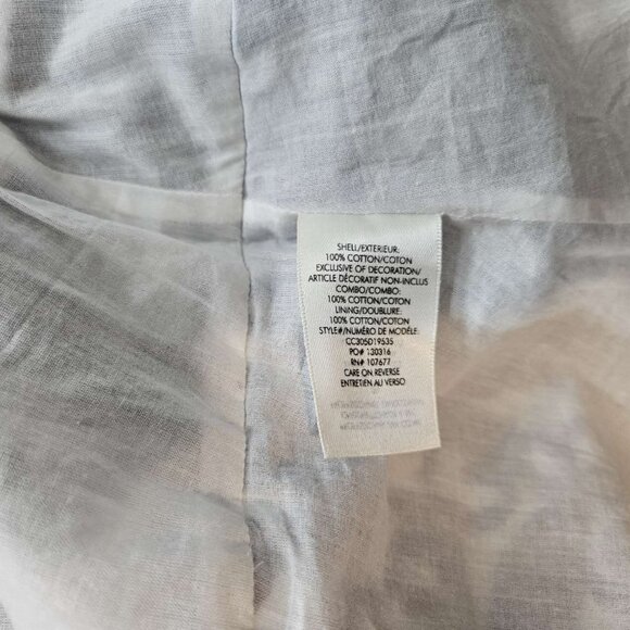 NEW Alice + Olivia Loryn Cotton Embroidered Mini Dress Size 12 #1534 - Picture 10 of 11